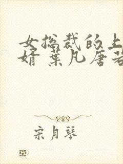 女总裁的上门女婿 叶凡唐若雪