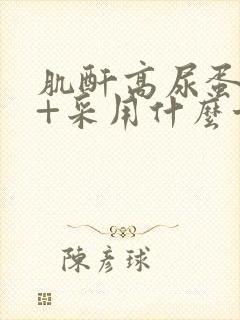 肌酐高尿蛋白2+采用什么方法治疗