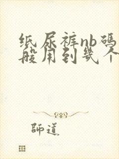 纸尿裤nb码一般用到几个月