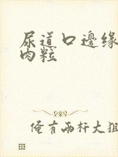 尿道口边缘长小肉粒