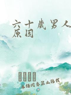 六十岁男人出轨原因