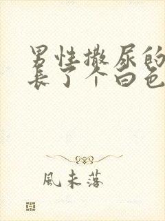 男性撒尿的地方长了个白色的小疙瘩