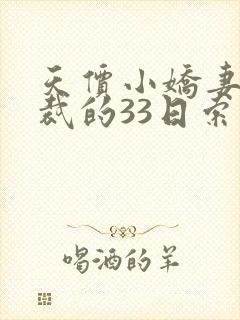 天价小娇妻,总裁的33日索情全文txt