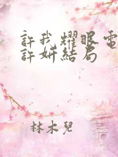 许我耀眼电视剧许妍结局