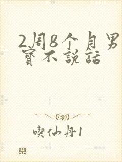 2周8个月男宝宝不说话