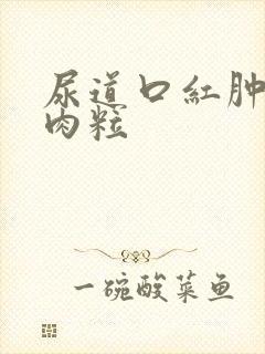 尿道口红肿有小肉粒