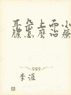 耳朵上面小洞流脓怎么治疗