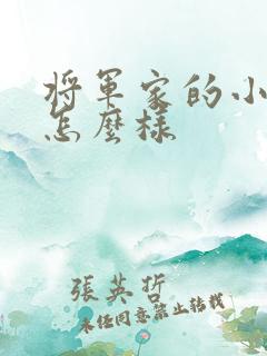 将军家的小娘子怎么样