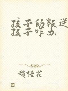 孩子的叛逆期男孩子咋办