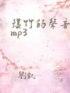 爆竹的声音音效mp3