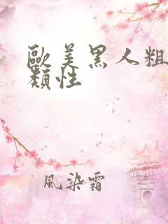 欧美黑人粗暴另类性