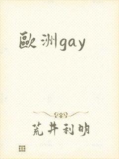 欧洲gay