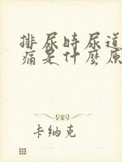 排尿时尿道口刺痛是什么原因