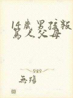 14岁男孩叛逆骂人父母
