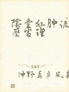 阴囊红肿流脓怎么处理