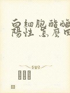 白细胞酯酶le阳性 怎么回事