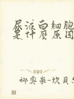 尿液白细胞团高是什么原因造成的