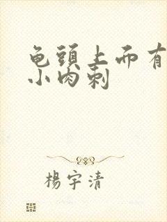 龟头上面有一圈小肉刺