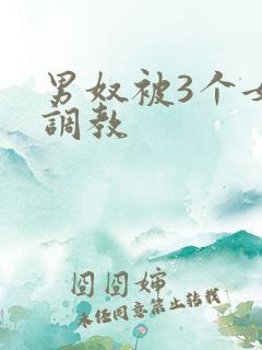 男奴被3个女王调教