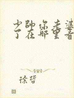 少帅你老婆又跑了在哪里看