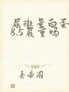 尿微量白蛋白58.5严重吗