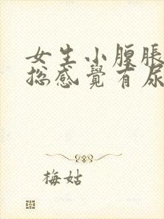 女生小腹胀痛,总感觉有尿是怎么回事