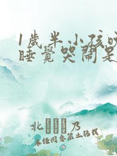 1岁半小孩晚上睡觉哭闹是怎么回事