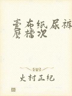 壹布纸尿裤是什么档次