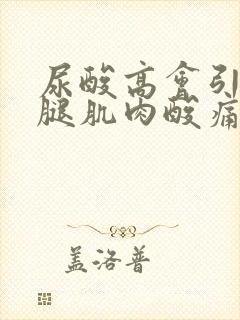 尿酸高会引起小腿肌肉酸痛吗