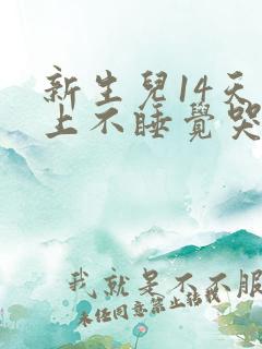 新生儿14天晚上不睡觉哭闹