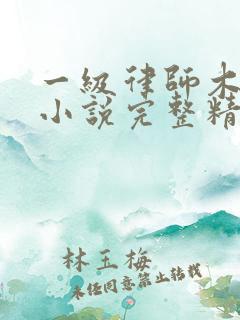 一级律师木苏里小说完整精校版