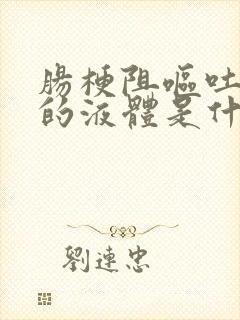 肠梗阻呕吐黄色的液体是什么