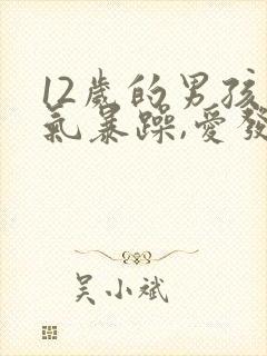 12岁的男孩脾气暴躁,爱发脾气怎么办