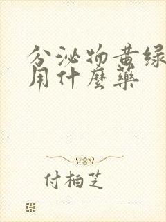 分泌物黄绿色痒用什么药