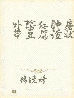 外阴红肿瘙痒白带豆腐渣状