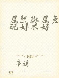 属鼠与属兔的婚配好不好