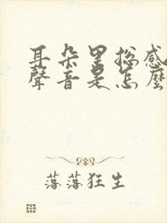 耳朵里总感觉有声音是怎么回事