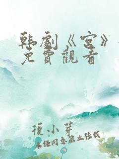 韩剧《宫》全集免费观看