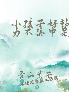 小孩子好动注意力不集中是怎么回事