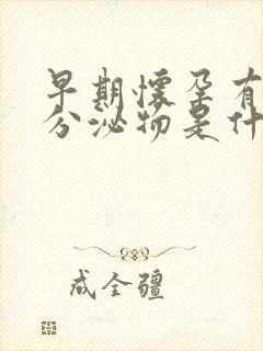 早期怀孕有褐色分泌物是什么原因