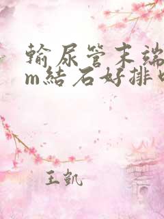 输尿管末端6mm结石好排吗