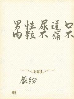 男性尿道口有小肉粒不痛不痒