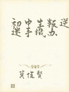 初中生叛逆期沉迷手机办