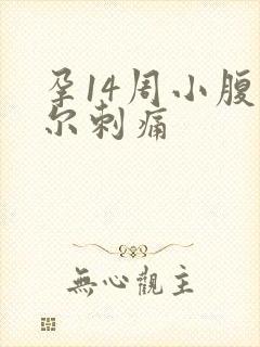 孕14周小腹偶尔刺痛