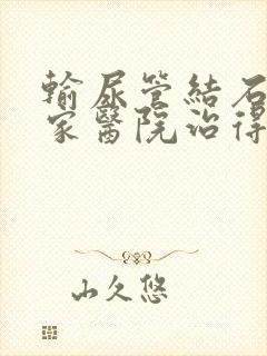 输尿管结石在哪家医院治得好