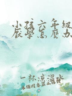 小孩六年级出现厌学怎么办