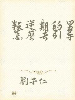 叛逆期的男孩子怎么去引导