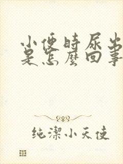 小便时尿出泡沫是怎么回事