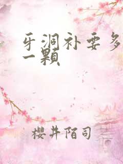 牙洞补要多少钱一颗