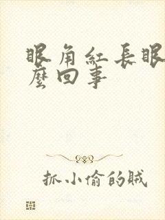 眼角红长眼屎怎么回事